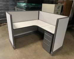 Herman Miller 6'x6' & 5'x5 Tall BBF Pedestal