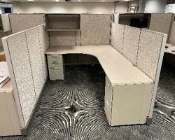 Herman Miller A02 Tall BBF & FF Pedestal for office organization.