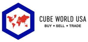 cube world usa international logos