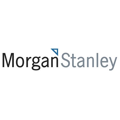 Morgan Stanley logo for financial portfolio display.