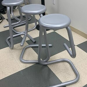 Bar height classic designer stools for modern interiors.