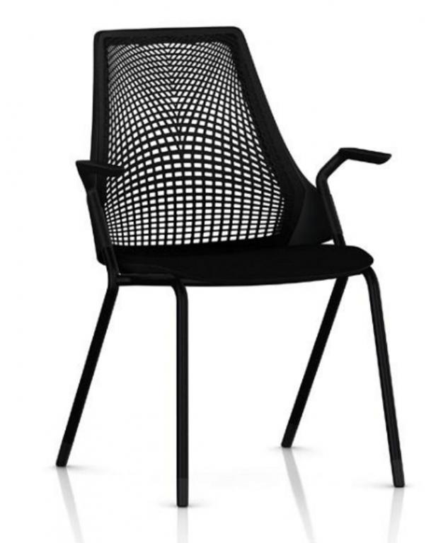 Herman Miller Sayl Black Guest -Side Chairs