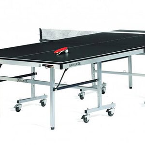 Brunswick foldable ping pong table ideal for indoor recreational use and space-saving storage.