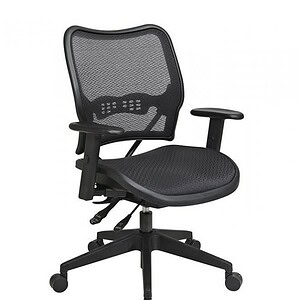 Ergonomic Office Star Deluxe Mesh Task Chair for comfortable workspace.
