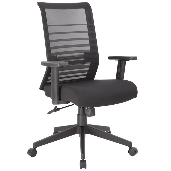 Boss Slate Mesh Task Chair for ergonomic office comfort and support.