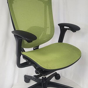 Contessa Lime Green Mesh Task Chair for ergonomic office comfort and support.