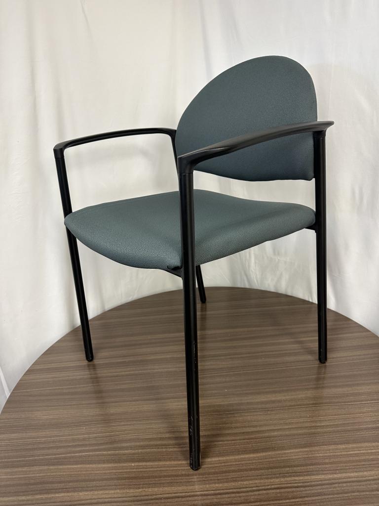 KI Grey Stacking Chair