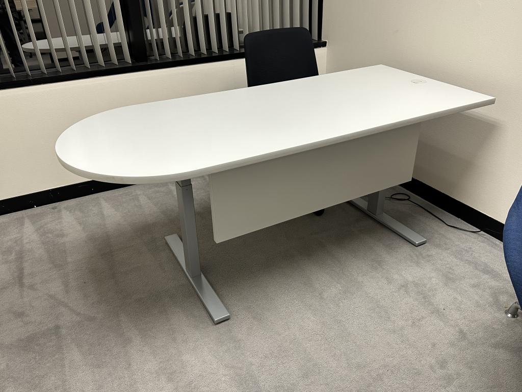 6x30 Grey HAT Desk P Shape