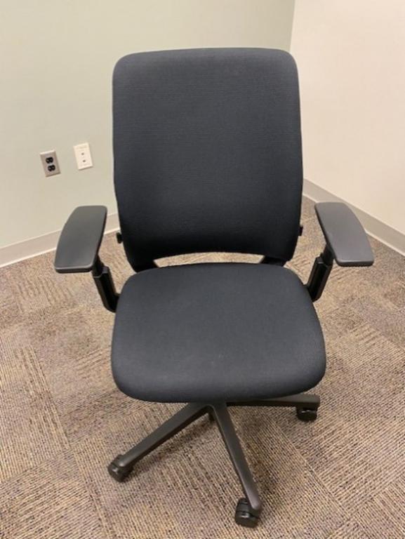 Steelcase Amia Black Fully Loaded