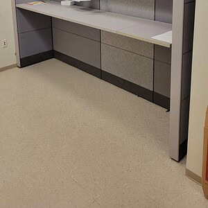Ethospace Shelf and Work Station for office organization and storage.