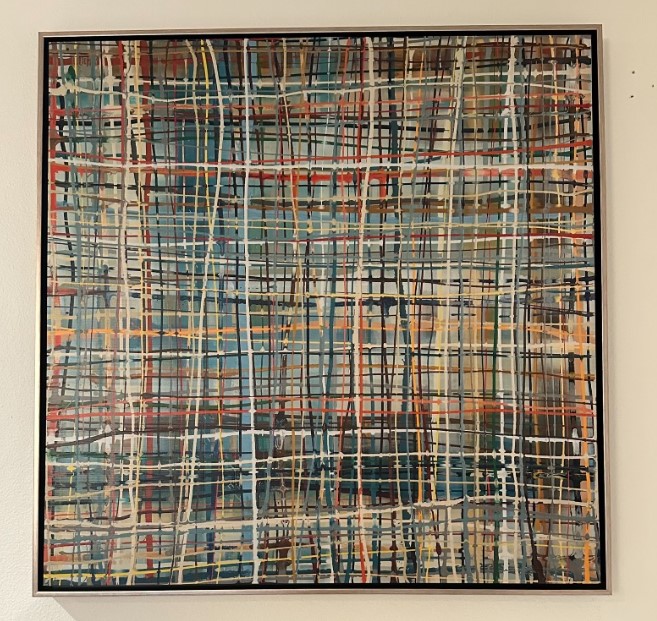 36"x36" Commercial Abstract Art painting