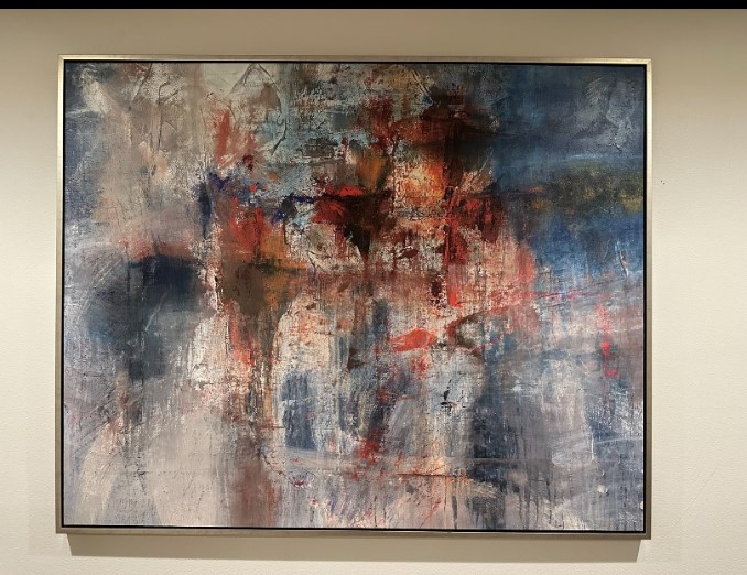 70"x56" Abstract Americana Commercial Art