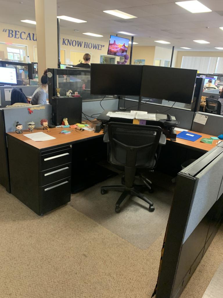 39"/54" Herman Miller Ethospace 6'x6' Hi Lo