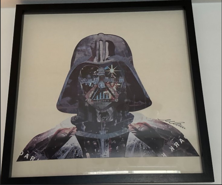 24"x24" Darth Vader x Dark Night cross over