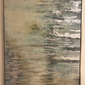 Inspired blurred painting for modern wall decor.