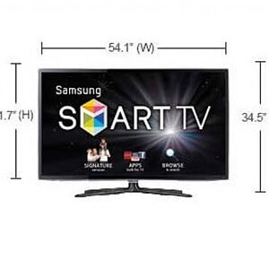 Samsung 60-inch Smart TV for home entertainment.