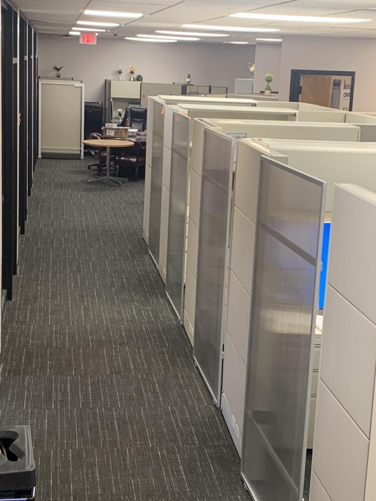 Herman Miller Ethospace 70in. W/ sliding door