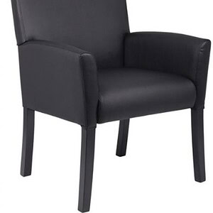 Boss Executive Box Black Guest Chair for Office.