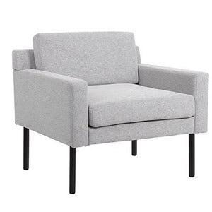 Linen Weave Lounge Chair for stylish comfort.