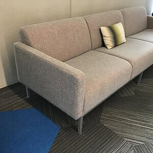 Cartwright Executive Commercial Sofa for modern office spaces.