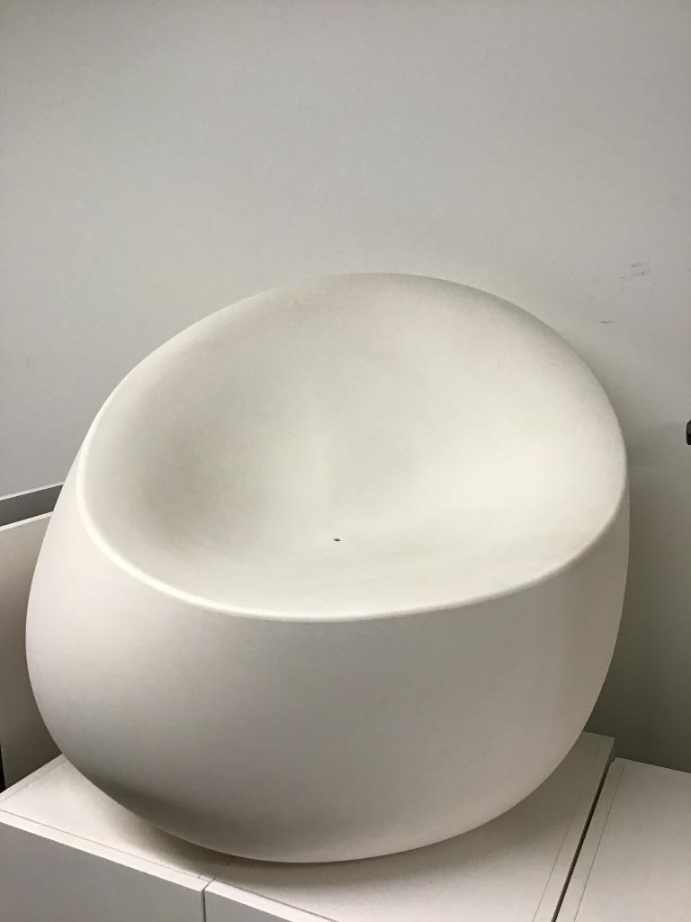 Vondom Stone lounge chair matte white