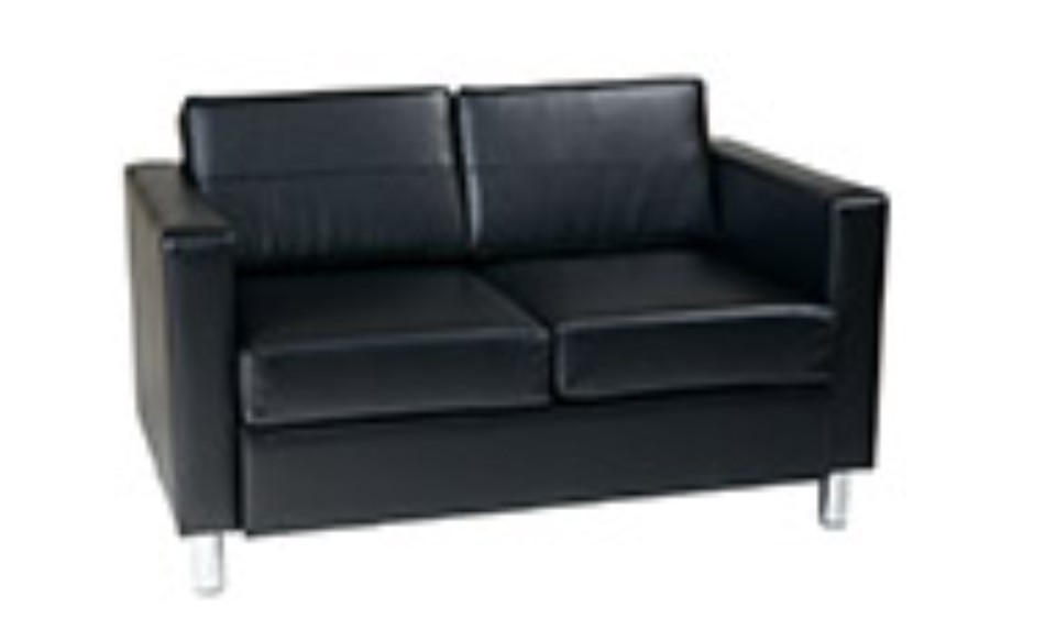 Pacific Vinyl Love Seat in Fabric