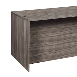 Modern OFS desk shell in 6 finishes, 71x30x29, ideal for office spaces.