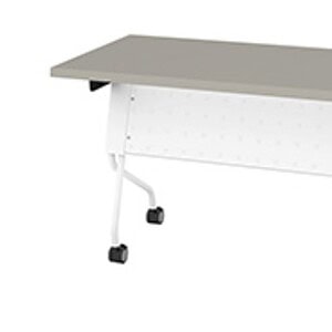 OFS 48x24 x29.5 folding nesting table with durable finish options.