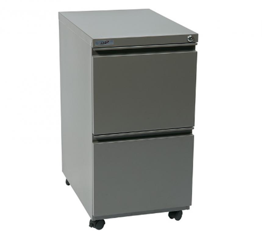 22 Closed Top Pedestal with casters- F/F
