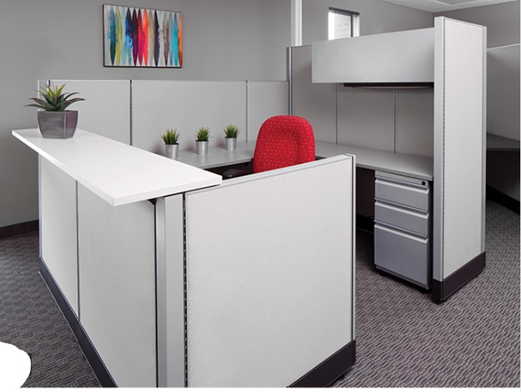 6X8X6 U-SHAPE W/TRANSACTION COUNTER