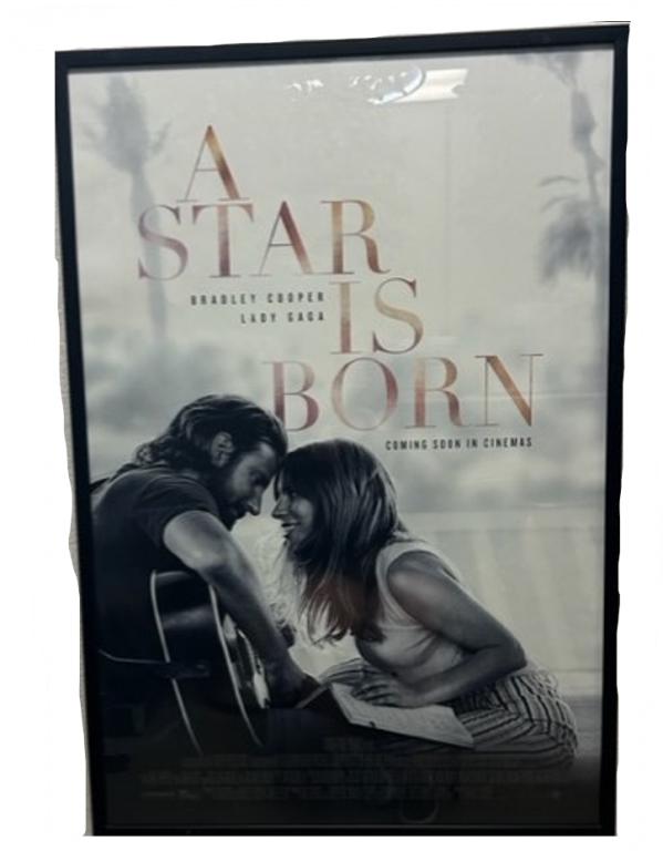 A star is Born Framed Posters 27inx40in