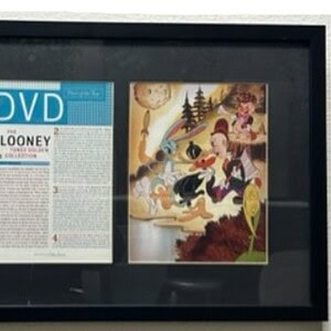 Framed poster featuring the Best of 2003 entertainment magazine cover and artwork.