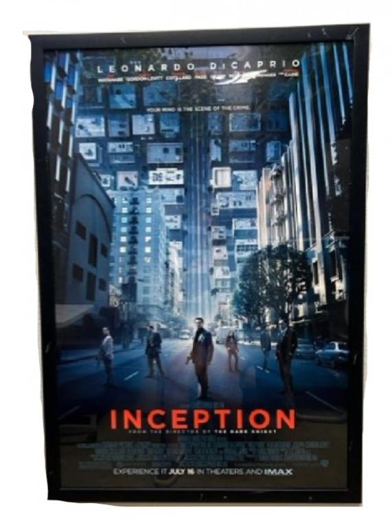 Inception Framed Movie Poster 27inx40in
