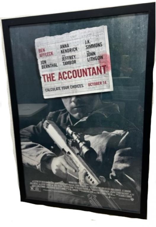 The Accountant Movie Poster 27inx40in