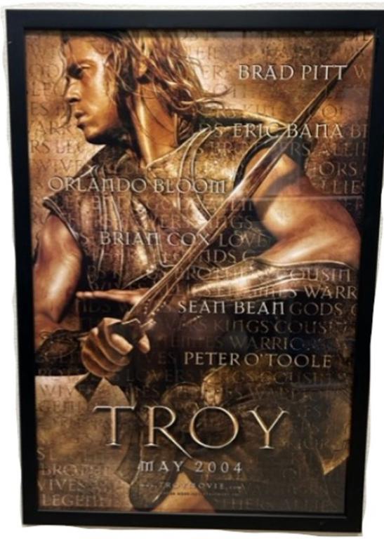 Troy Framed Movie Poster 27inx40in