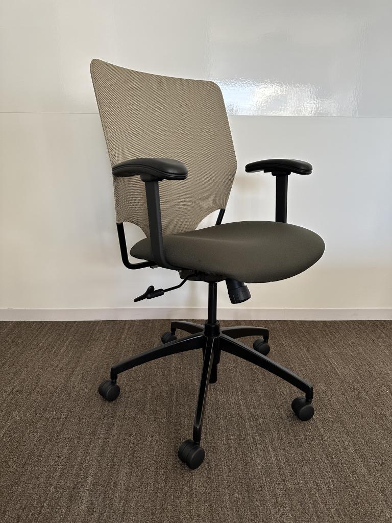 Izzy Chair Neutral Ergonomic Mesh Back