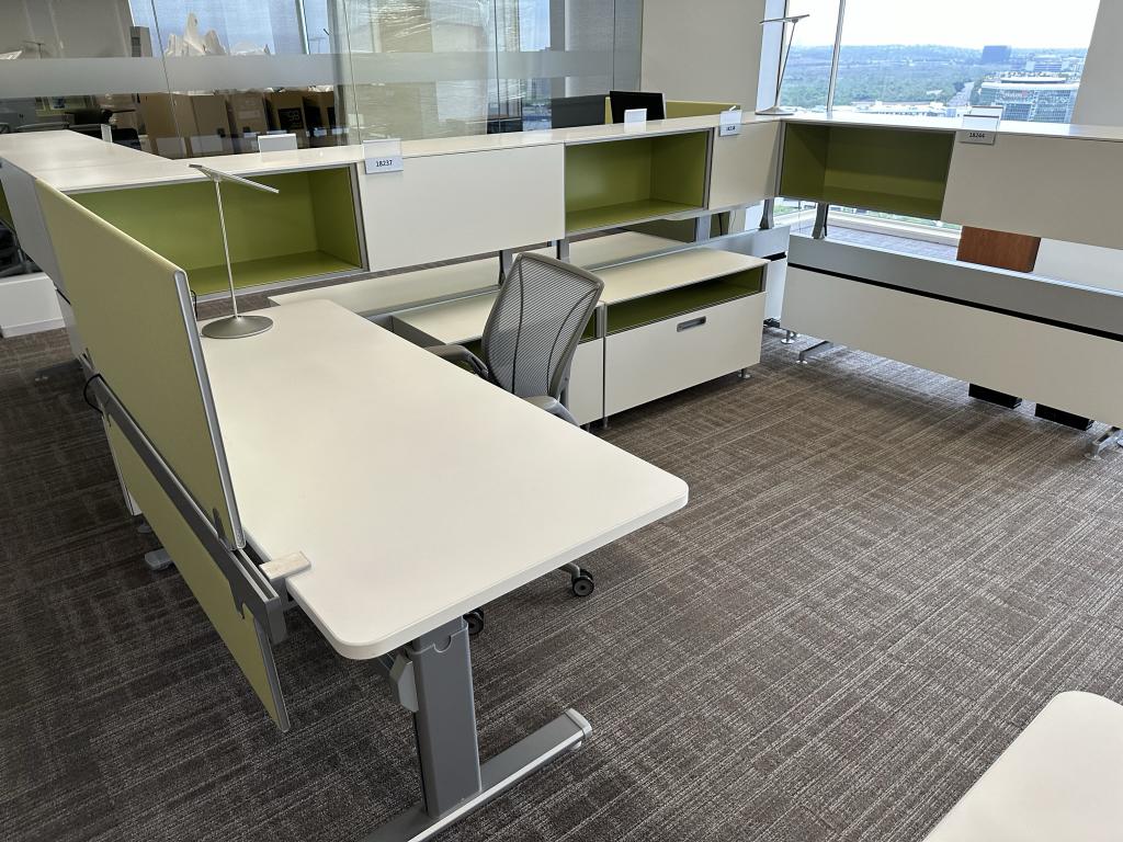 Steelcase Power Base with HAT tables 6x6