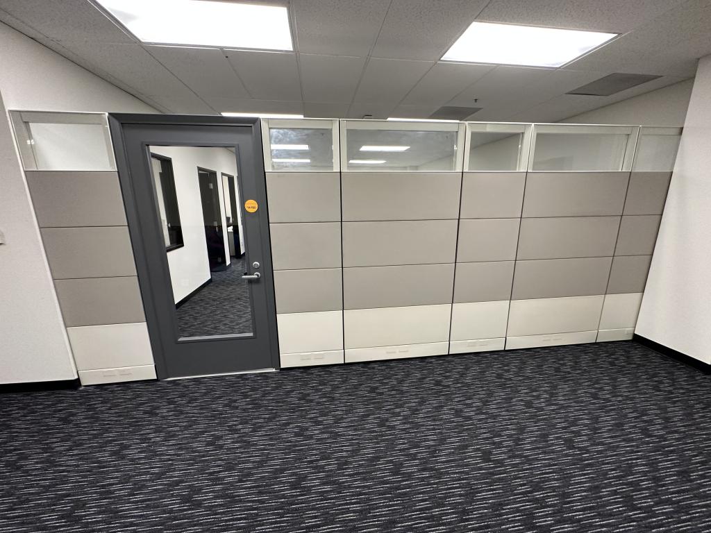 86 inch Herman Miller Ethospace Divider Glass