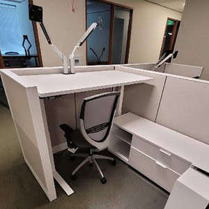 Electric HAT Base for workstations and desks.