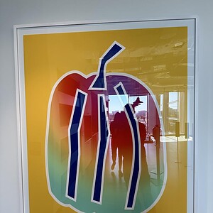 Themed framed art piece for home or office decor.