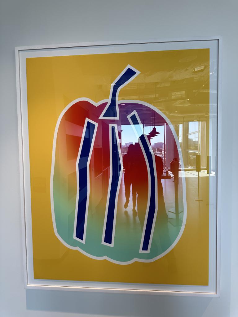 Hombre Pumpkin Framed art 4x5 feet