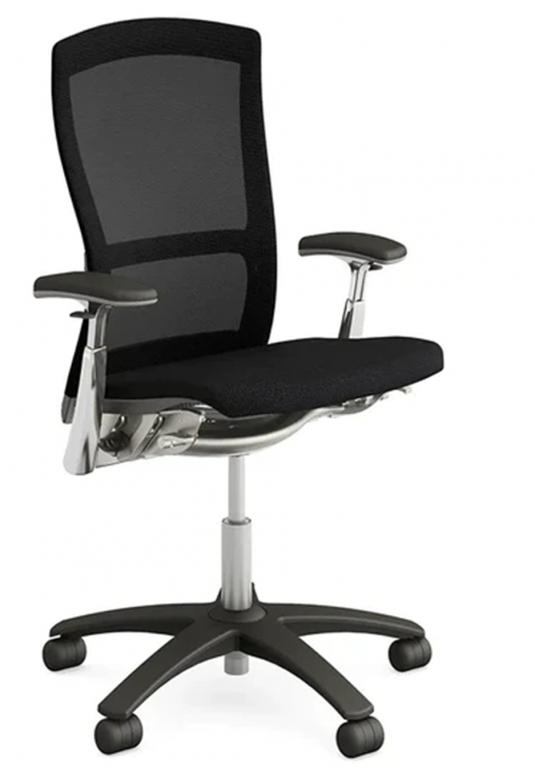 Knoll Life fully loaded black mesh & seat