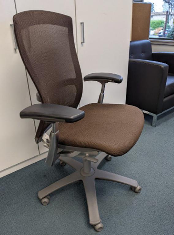 Knoll Life fully loaded chocolate brown mesh