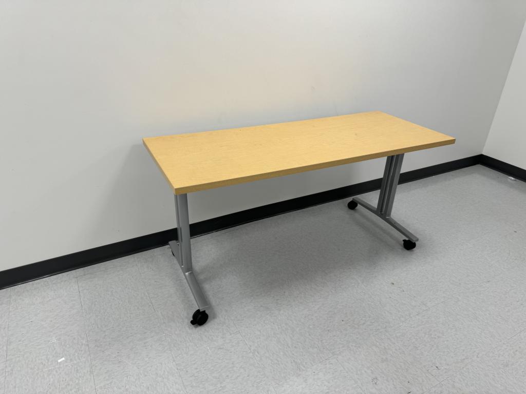 T Herman Miller Mobile Nesting Table 58x29