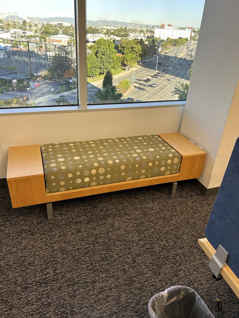 Jofco Veneer Maple & Patterned Sage Credenza