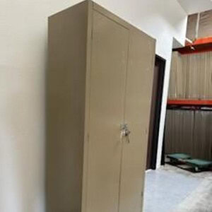 Commercial 36" wide storage cabinet with 2 shelves for organization and storage solutions.