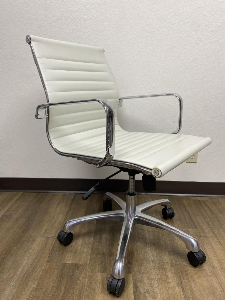 OFS chrome based chairs Eames Styled