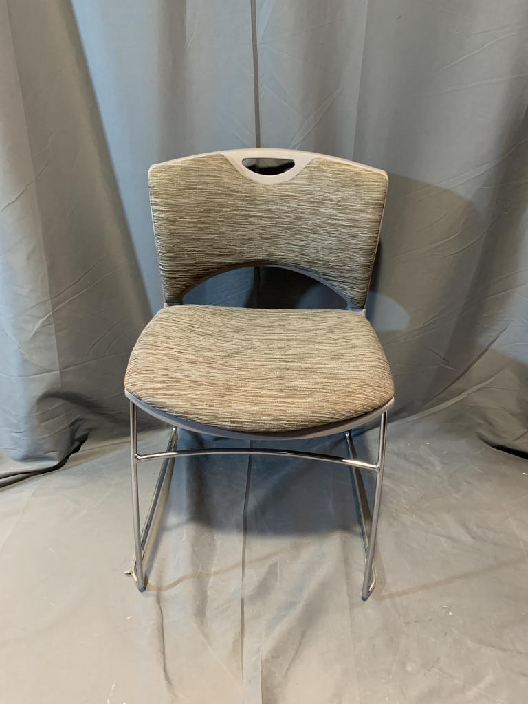 Sit On It Grey & Black Fabric Stacker