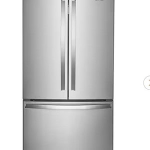 Kenmore stainless steel fridge for modern kitchen storage and style.