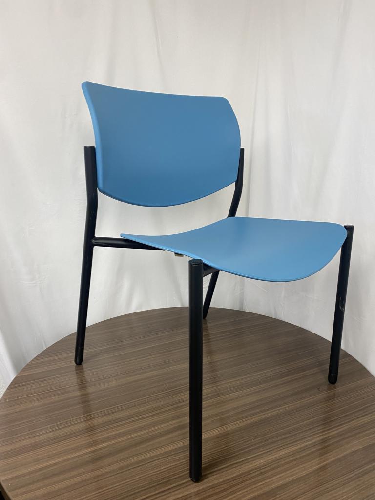 Sit On It freelance blue stacking chair